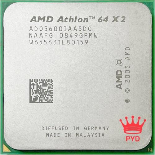 AMD Athlon 64 X2 5600+ 2.8 GHz Dual-Core CPU Processor ADA5600IAA6CZ Socket AM2