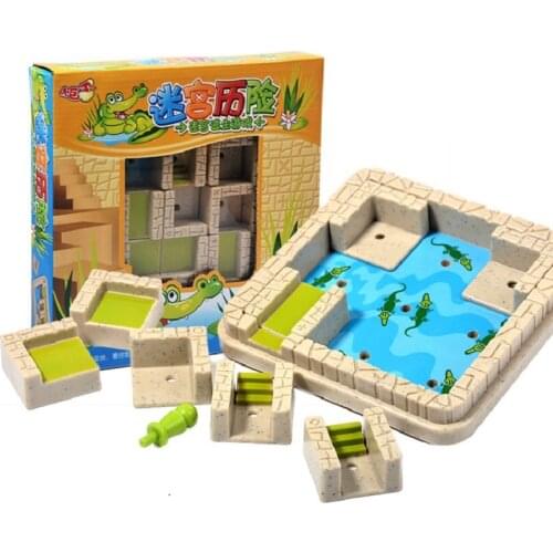 Path-Building Logical Thinking Game Cognitive Skill-Building Travel Maze Game Featuring 48 Challenges for Ages 4- Adult