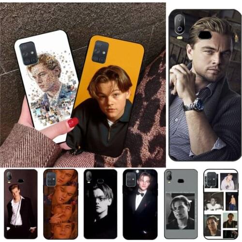 Cool Leonardo Dicaprio young DIY Painted Bling Phone Case For Samsung A10 A20 A30 A40 A50 A70 A80 A71 A91 A51 A6 A8 2018