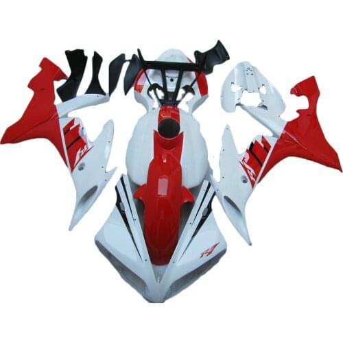 Hot sale Injection molded for YAMAHA R1 04 05 06 red white YZF1000 2005 2004 2006 YZF R1 fairing kit TP06