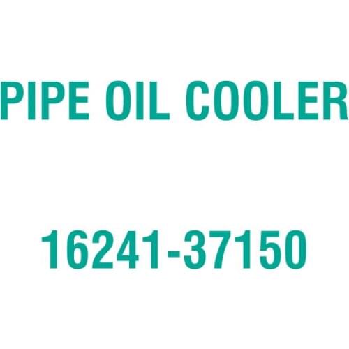 For Kubota 16241-37150 PIPE OIL COOLER