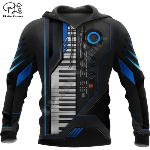 PLstar Cosmos 3DPrint Unisex Harajuku Guitar Violin Piano Bass Saxophon Streetwear Man/Woman Funny Hoodies/Sweatshirt/Jacket/a12