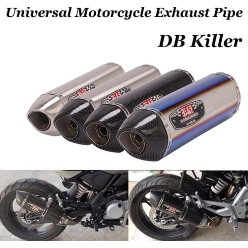 Universal Motorcycle Yoshimura Exhaust Pipe Modified DB Killer Muffler Tubo De Escape Moto For Honda PCX 125 Z900 G310GS GSXR600