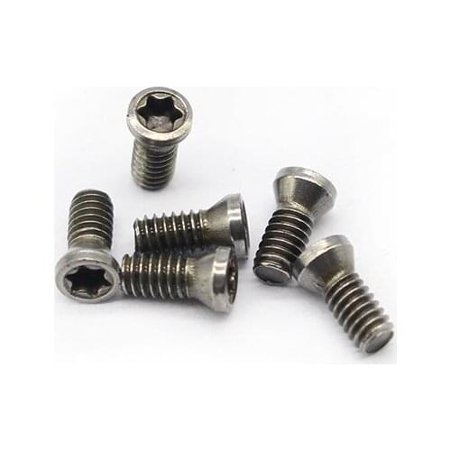 Plum screw M2X5 lathe turning screw M2 CNC tool screw cutter bar cutter milling machine system machine bolt