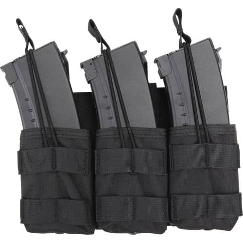 Tactical 1000D Nylon Triple Magazine Pouch New 7.62 Military Molle Storage Bag Hunting Airsoft Paintball Shooting Accessories