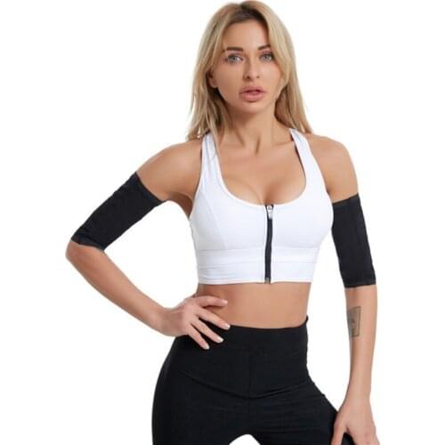 1 Pair Womens Arm Shaper Sports Sauna Arm Sleeves With Sweaty Shaping Trimmer Sweaty Arm Sleeves Oversize 4XL/5XL Hot Sell