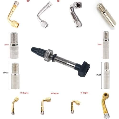 1PCS Bike Repair Tool Metal Tubeless Presta Valve Stems MTB Road Bike Tyre Accessories Mountain Road Bike Bicycle Copper