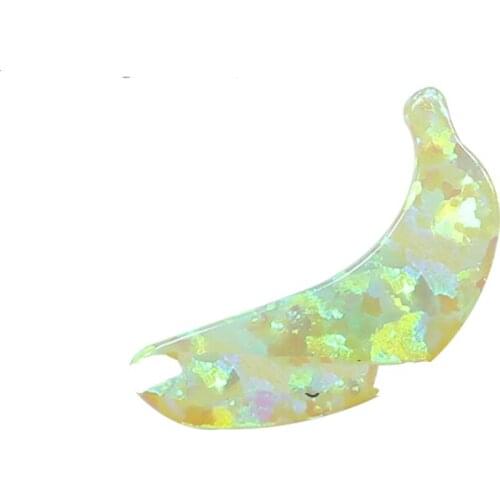 50PCS/lot Synthetic Fire Opal Banana 7*12mm Special Shape Opal Lab created opal beads for DIY Jewelry Necklace Fashion style