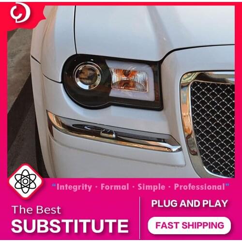 AKD Car Styling Headlights for Chrysler 300C Head Lamp 2005-2010 LED Headlight DRL Head Lamp Led Projector Automotive Accessorie