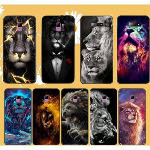 Lion Animal Horror ferocious Phone Case For Samsung galaxy S 9 10 20 A 10 21 30 31 40 50 51 71 s note 20 j 4 2018 plus
