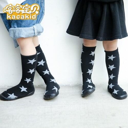 KACAKID Official Store Hot Sale Baby Toddle Floor Socks Cute Stars Baby Toddle Floor Socks Learning Baby Toddle Floor Socks 1278