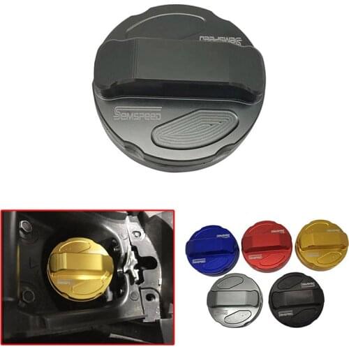 For Yamaha XMAX 300 XMAX 250 XMAX 125 XMAX 400 2020 SEMSPEED CNC Motorcycle Gasoline Gas Diesel Fuel Oil Filler Tank Cover Trim