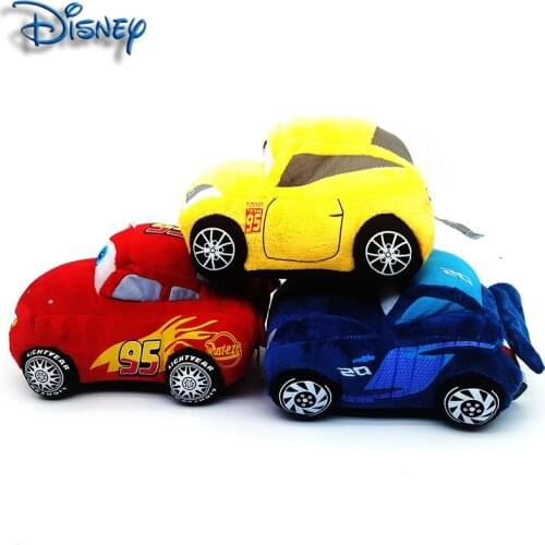 Disney Cars Story New Car Modeling Pillow Plush Doll Creative McQueen Toy Children’s Birthday Gift Cute Doll Racing Plush Toy