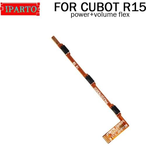 CUBOT R15 Side Button Flex Cable 100% Original Power + Volume button Flex Cable repair parts for CUBOT R15