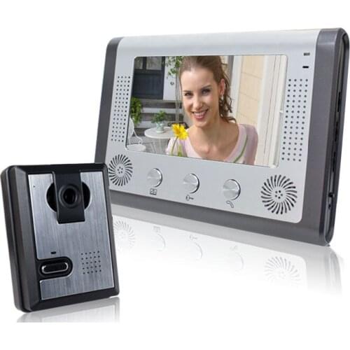 Hot Sales 7 inch wired video intercom door phone