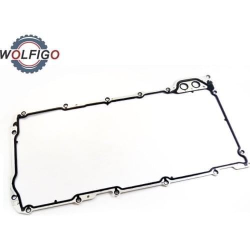 WOLFIGO Engine Oil Pan Gasket 12612350 For BUICK ALLURE LACROSSE for Chevrolet SILVERADO Express for GMC SAVANA PONTIAC