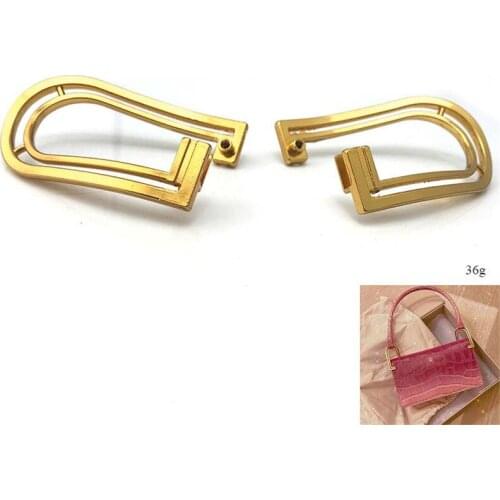 Metal Bag Side Anchor Hanger carbiner Clamps Snap hook Bag Side Edge Anchor Link Hardware for Bag Purse Strap