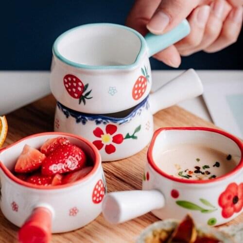 Cute Mini Coffee Add Milk Seasoning Disc Ceramic Seasoning Sauce Vinegar Tableware Seasoning Disc Small Milk Pot Kitchen Supplie