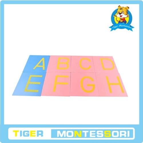 Educational toy mathematics Sandpaper Letters