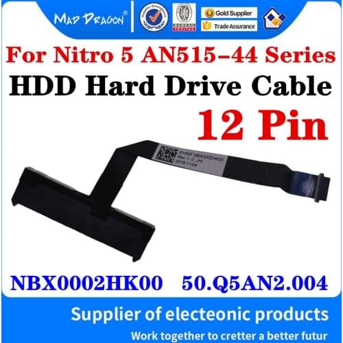 Original NBX0002HK00 50.Q5AN2.004 For Acer Nitro 5 AN515-44 Series A-R99Q -R74P Laptop SATA HDD Hard Drive Cable Connector Line