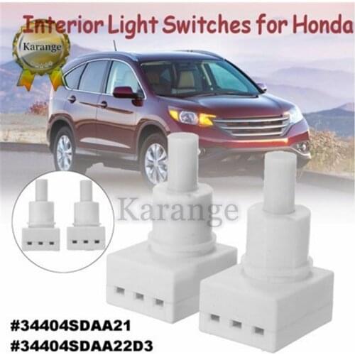 34404SDAA21 34404SDAA22D3 Pair Interior Dome Light Lamp Switch Sensor Fit for Honda for Accord for CR-V Pilot for Odyssey Pilot