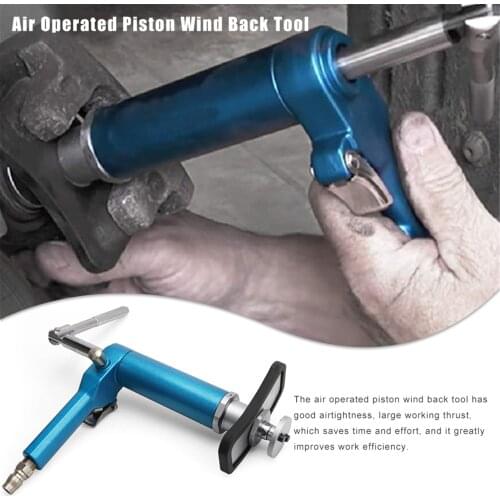 Pneumatic Air Rear Disc Brake Caliper Piston Pad Compressor Wind Back Service Tool Brake Pad Exchanger Caliper Tool
