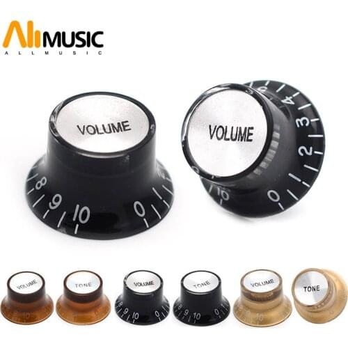 Multi Color A set of Electric Guitar Speed Control Knobs VolumeAnd Tone Knobs