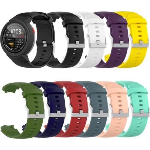 Wrist Band Strap Watchband TPU Adjustable Bracelet Sports Replacement for Huami Amazfit Verge