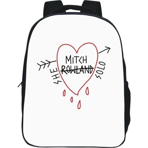 H Styles Backpacks Preppy Students Backpack Children Travel Bag Cartoons Simple Harajuku Chic Fashion Retro Unisex Bookbag