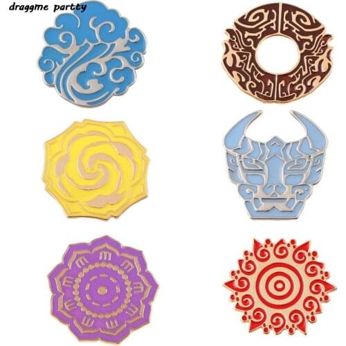 1pcs Mo Dao Zhu Shi Family Symbol Pins Brooch Badges Enamel Pins Jewelry Denim Jackets Collar Gifts