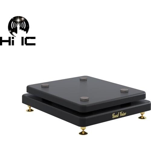 1Pcs HiFi Audio Subwoofer Amplifier Desktop Audio Shock absorber Speaker Isolator Pad Stand Base Bracket Support Rack Tray