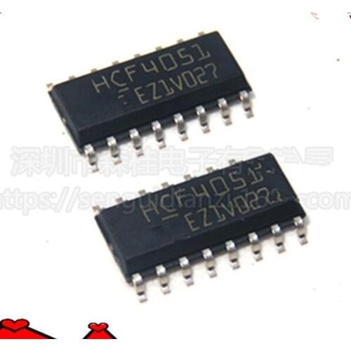 100pcs/lot HCF4051 SOP-16 In Stock Best quality