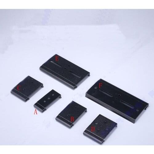 35mm rail snap clip DIN rail snap switch buckle C-type aluminum alloy rail buckle