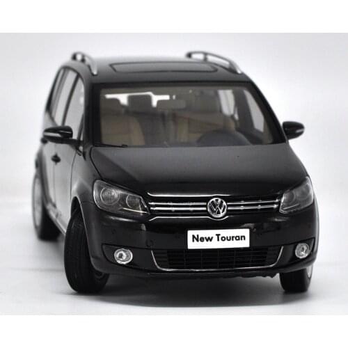 Original Authorized Authentic 1:18 scale Alloy Toy Vehicles VW NEW TOURAN Brown/black Car Model for christmas/Birthday gift, col