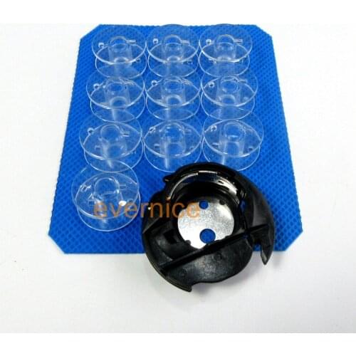 Bobbin Case + 10 Bobbin For Brother Bm3700, Bm3700Fg,Bm3850,Bm3850Ct,Bm3850Fg