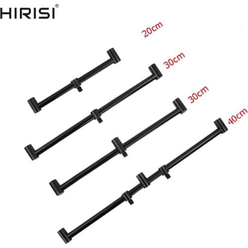 2Pcs 20cm, 30cm 40cm Aluminum alloy Carp Fishing buzz bars fishing rod pod holder buzzer bar