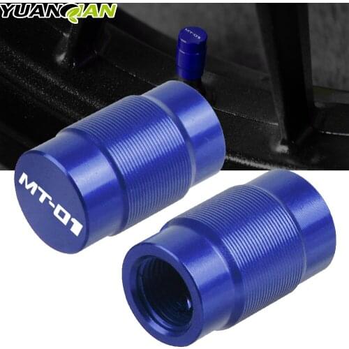 For Yamaha MT-01 MT 01 2004 2005 2006-2009 Motorcycle CNC Aluminum Accessorie Wheel Tire Valve Stem Caps CNC Airtight Covers