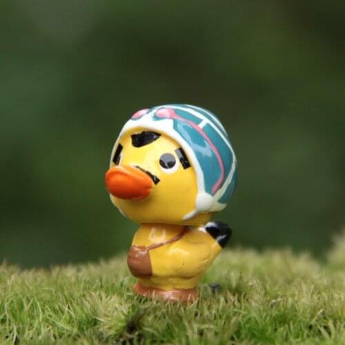 Action Figure random One Piece Karoo Karu Duck 3cm PVC Microscopic bonsai ornament Cute collection decoration Doll Model Anime