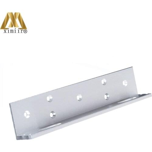 Hot Sale Cheap High Strength Aluminum Firm And Durable L Bracket For EM Lock 280kg Access Control L Bracket LB280