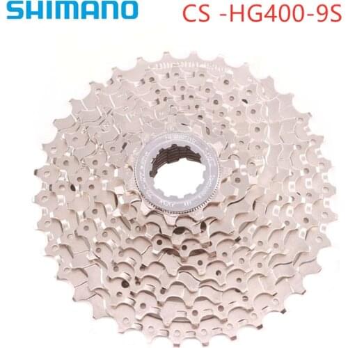 Shimano hg400 CS-HG400-9 bike bicycle Cassette 11-25 11-28 11T-32T 11-34t 11-36T MTB 9 Speed Bicycle Freewheel bike accessories
