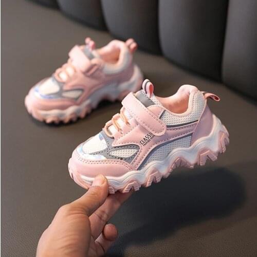 Children Casual Shoes Tenis Soft Sole Boys and Girls Sport Sneakers Spring Autumn Kids Shoes Breathable Anti-Slip Toddlers