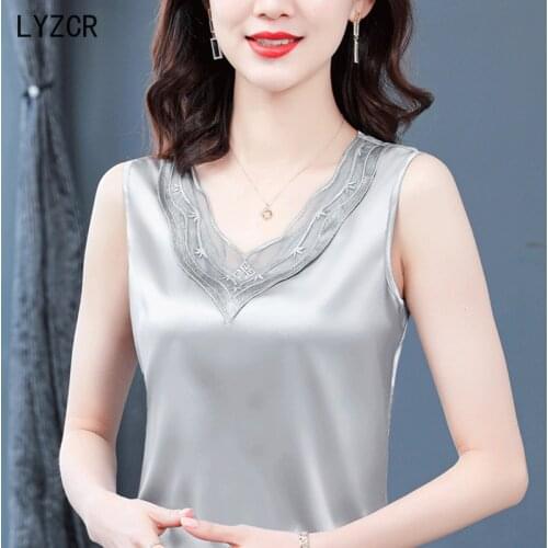 Шелковые блузки LYZCR China At AliExpress