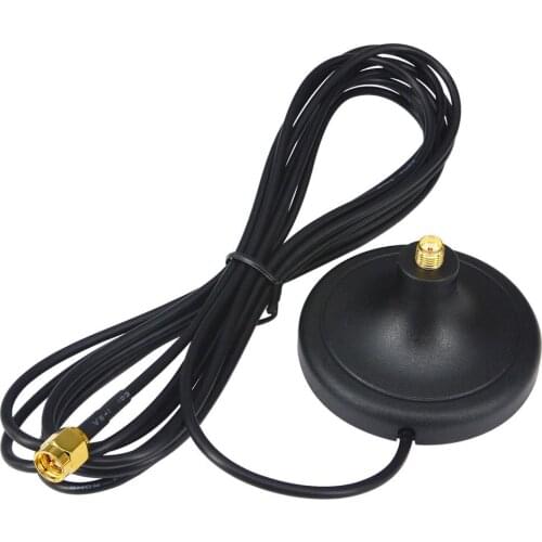 2.4G WIFI Antenna Magnet Base with SMA Plug connector gsm antenna 3g magnetic stand