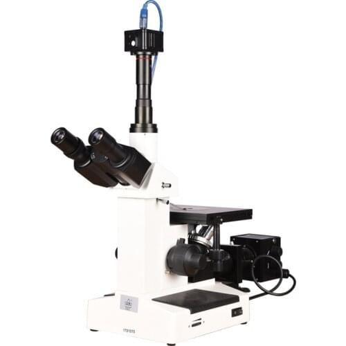 Metallographic analyzer 4XA monocular 4XB binocular 4XC trinocular inverted upright metallurgical microscope