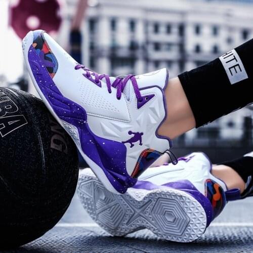 New Men Basketball Shoes Breathable Non-slip Sport Shoes Male High Quality Sneakers Men Athletic Training Shoes Zapatos Hombre