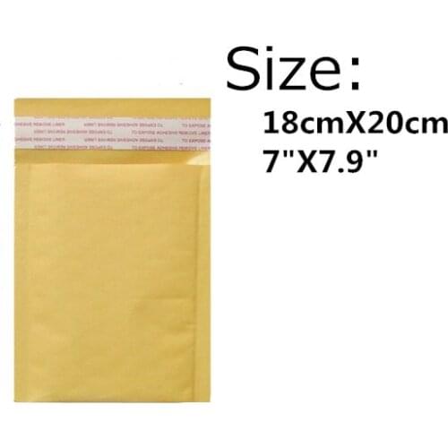 Wholesale 7"X7.9" 18cmX20cm bubble envelope padded envelopes paper envelope bubble mailer bag 100PCS/lot