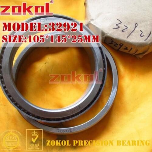 ZOKOL bearing 32921 2007921E Tapered Roller Bearing 105*145*25mm