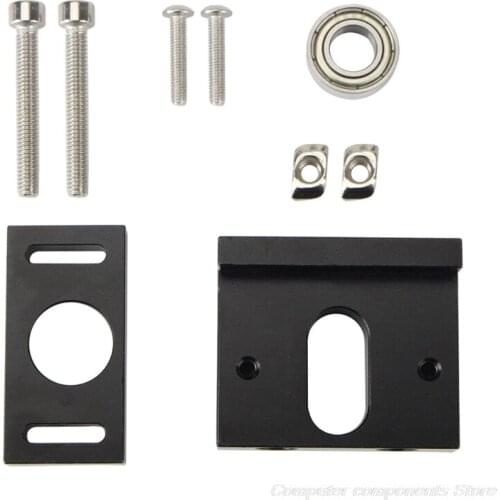 Adjustable Aluminum Z-Axis Lead Screw Top Mount for Tornado CR-10 Ender-3 V2/3 Pro Z-Rod Bearing Holder M11 21 Dropshipping