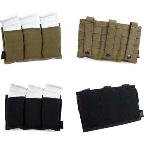 TMC Combination Tactical Magazine Pouch Molle Triple M4 Mag Pouch Bag Tactical Fast Triple Magazine Pouch