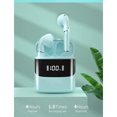 TWS Bluetooth 5.0 Earphones 2200mAh Charging Box Wireless Headphone 9D Stereo Sports Waterproof Earbuds Headsets With Microphone